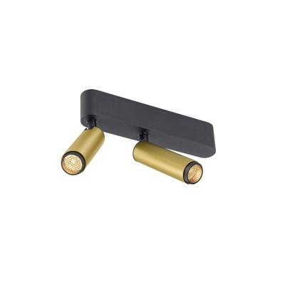 SLV OpbouwspotGrip! S 2-lichts goud 2700K - 1009050