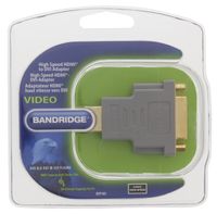 Bandridge High Speed HDMI Adapter | Grijs | 1 stuks - BVP100 BVP100