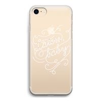 Laters, baby: iPhone 7 Transparant Hoesje
