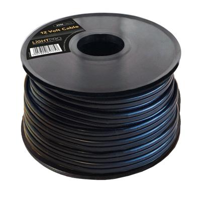 Lightpro 12 volt kabelAWG14 - 100 meter - 100C14