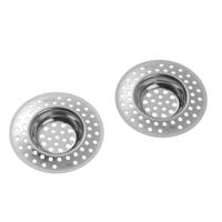 Westmark gootsteenzeefjes 7 cm rvs 2 stuks - thumbnail