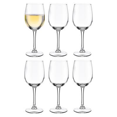 Vicrila wijnglazen Tempranillo - 6x stuks - voor rode en witte wijn - 420 ml