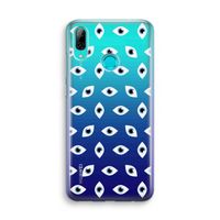 Eyes pattern: Huawei P Smart (2019) Transparant Hoesje Eyes pattern: Huawei P Smart (2019) Transparant Hoesje