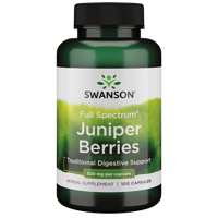 Juniper Berries 520mg | Swanson | 100ct