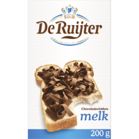 De Ruijter Chocoladevlokken Melk 200g bij Jumbo