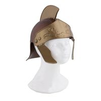 Romeinse helm goud voor volwassenen