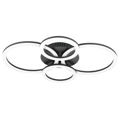 Eglo PlafondlampZigbee Parrapos-Z 61,5x45cm zwart - 900319