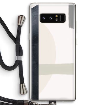 Baca: Samsung Galaxy Note 8 Transparant Hoesje met koord