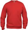 Clique 021030 Basic Roundneck - Rood - 3XL