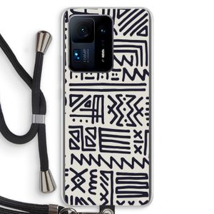 Marrakech print: Xiaomi Mi Mix 4 Transparant Hoesje met koord