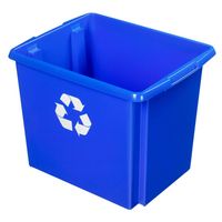 Sunware Nesta recycle box - 45 liter - blauw - thumbnail