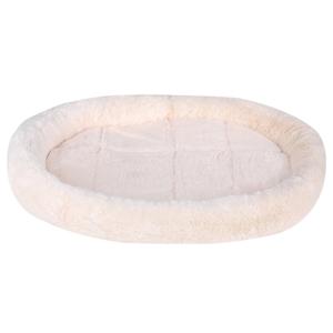 Hondenmand/hondenkussen - beige - 52 x 43 cm - Huisdieren lig/slaap kussen