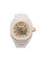 Versace montre V-Legend Skeleton 42 mm - Or