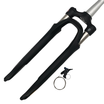 Suntour voorvork 28" sf14 ncx disc 1.5 >1-1/8" pm met remote lockout mat zwart