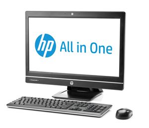 HP Compaq Pro 6300 54,6 cm (21.5") 1920 x 1080 Pixels Derde generatie Intel® Core™ i3 4 GB DDR3-SDRAM 500 GB HDD Windows 7 Professional Zwart