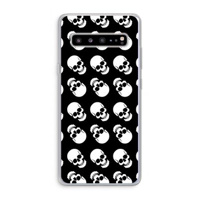 Musketon Skulls: Samsung Galaxy S10 5G Transparant Hoesje