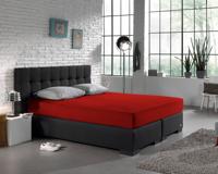 Dreamhouse Enkel Jersey 135 gr. Hoeslaken Rood 160/180 x 200