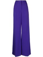 Moschino Broek met wijde pijpen - Paars - thumbnail