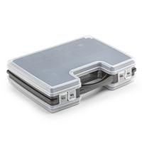 Opbergkoffer - 22-vaks - zwart - 28 x 21 x 6 cm - Sorteerdoos kleine spulletjes Opbergkoffer - 22-vaks - zwart - 28 x 21 x 6 cm - Sorteerdoos kleine spulletjes