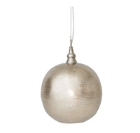 Hanglamp Globall Filisky Zilver M - Ø 27cm