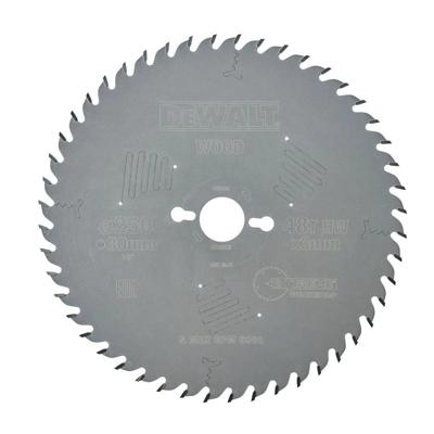 DeWALT Cirkelzaagblad voor Hout | Extreme | Ø 250mm Asgat 30mm 48T - DT4323-QZ