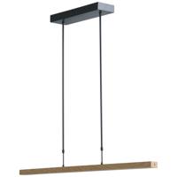 Masterlight HanglampOak zwart nikkel met hout 104cm - 2785-81-NA-P-DW Masterlight HanglampOak zwart nikkel met hout 104cm - 2785-81-NA-P-DW