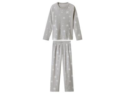 esmara Fleece kinder pyjama (Grijs, 158/164)