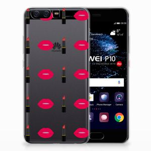 Huawei P10 TPU bumper Lipstick Kiss