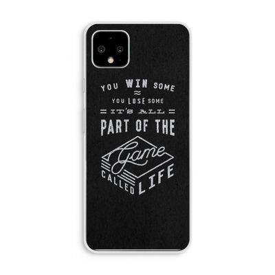 Life: Pixel 4 XL Transparant Hoesje