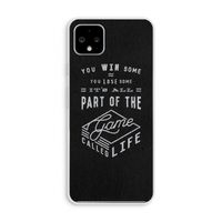 Life: Pixel 4 XL Transparant Hoesje