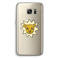 Kleine leeuw: Samsung Galaxy S7 Transparant Hoesje
