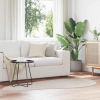 VidaXL Vloerkleden huarte zand 100 x 200 cm polyester