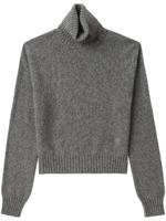 AMI Paris pull Ami de Cœur en effet mélangé - Gris