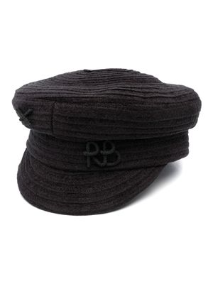 Ruslan Baginskiy casquette gavroche à logo brodé - Noir