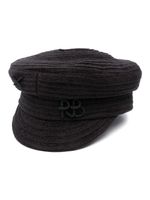 Ruslan Baginskiy casquette gavroche à logo brodé - Noir
