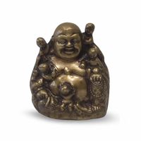 Happy Boeddha met Kinderen (15 x 10 cm)