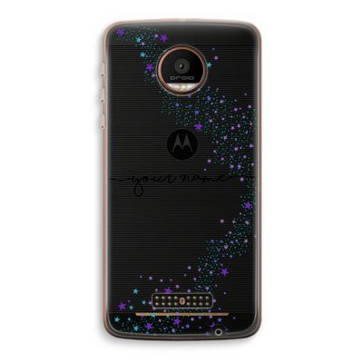 Sterren: Motorola Moto Z Force Transparant Hoesje