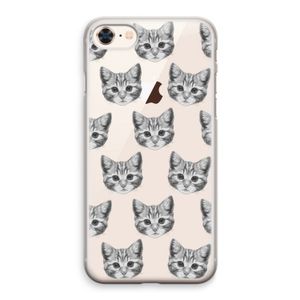 Kitten: iPhone 8 Transparant Hoesje