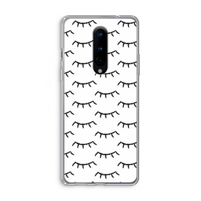 Wimpers: OnePlus 8 Transparant Hoesje