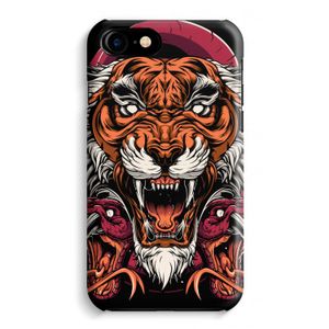 Tiger and Rattlesnakes: Volledig Geprint iPhone 7 Hoesje