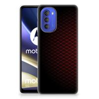Motorola Moto G51 5G | TPU bumper | Geruit Rood