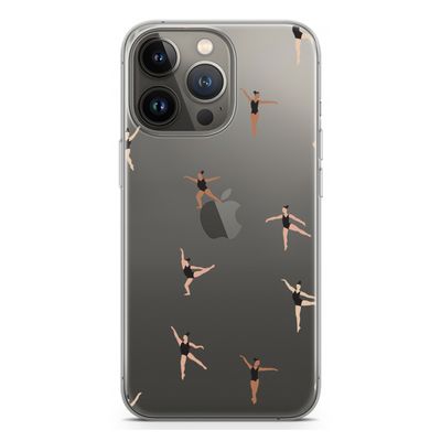 Dancing #1: iPhone 13 Pro Transparant Hoesje