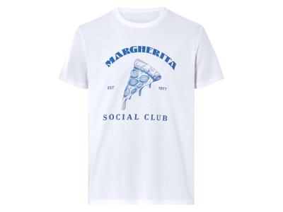 LIVERGY Heren T-shirt (Wit, S)