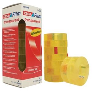 TESA 57371 kantoortape 33 m Polypropyleen (PP) Transparant 10 stuk(s)