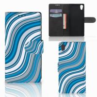 Sony Xperia XA1 | Telefoon Hoesje | Waves Blue