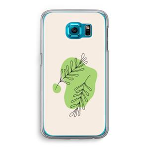 Beleaf in you: Samsung Galaxy S6 Transparant Hoesje