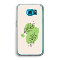 Beleaf in you: Samsung Galaxy S6 Transparant Hoesje - thumbnail