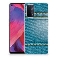 OPPO A93 5G | Sillicone Back Cover | Jeans