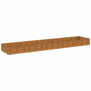 vidaXL Plantenbak verhoogd 482x100x36 cm cortenstaal