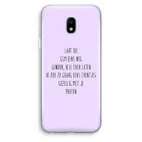 GSM: Samsung Galaxy J3 (2017) Transparant Hoesje